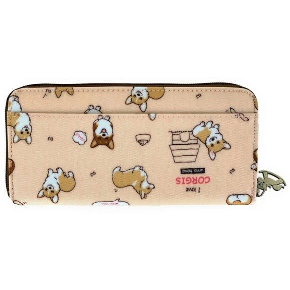 Waterproof Corgi Long Wallet Fits Phone & Bills - Picture 3 of 16